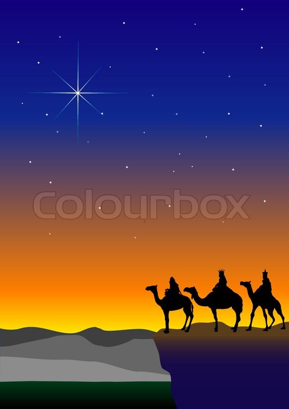 Wise Men Vector