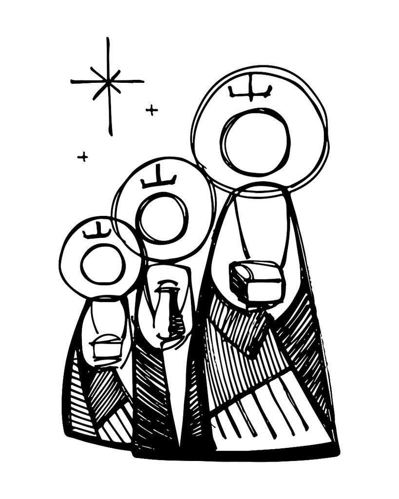 819x1024 The Three Wise Men Advent And Such How To Draw Hands, Drawings