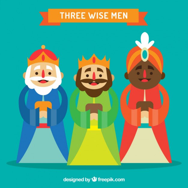 626x626 The Three Wise Men In Flat Design Vector Premium Download