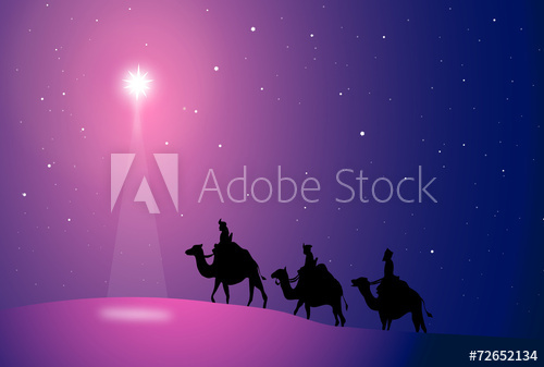 500x337 Three Wise Men Vector