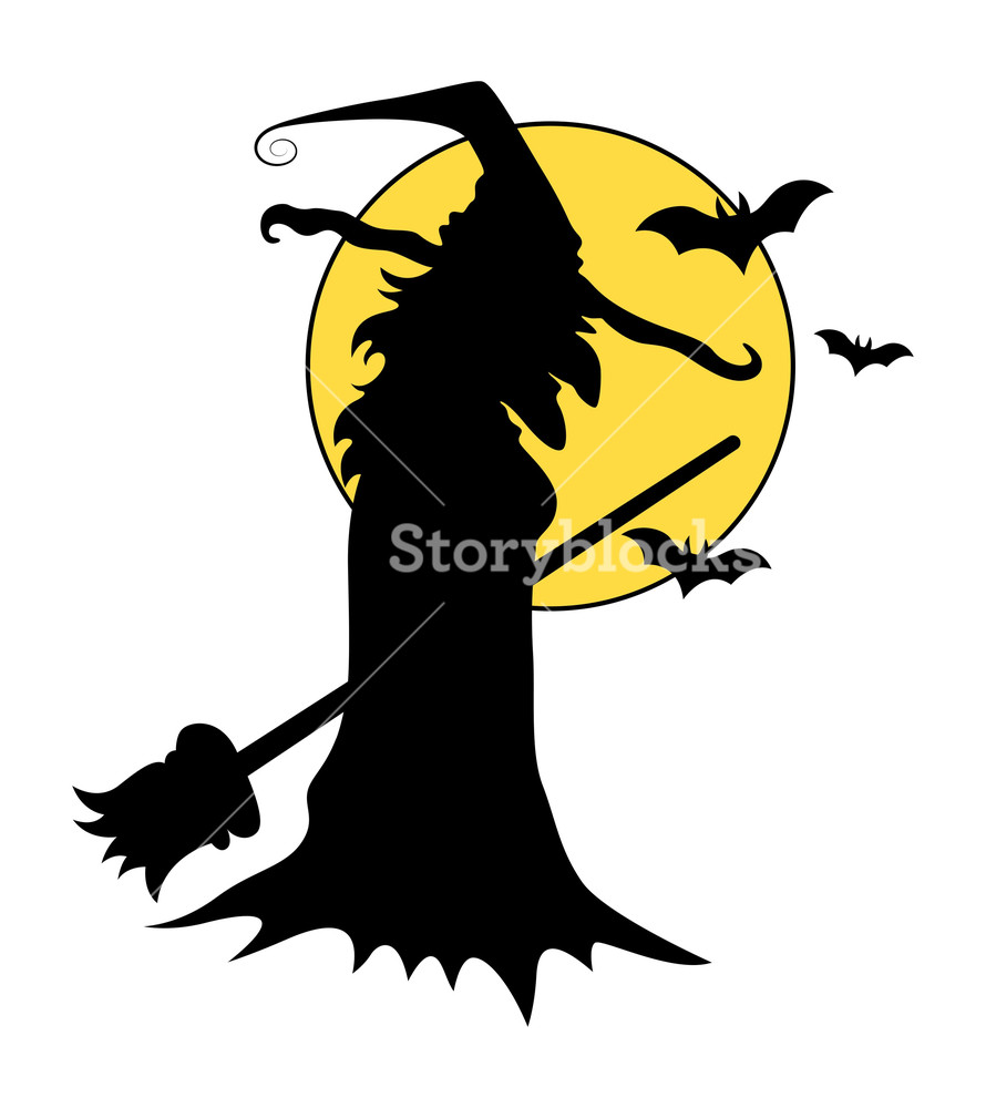 890x1000 Witch Silhouettes