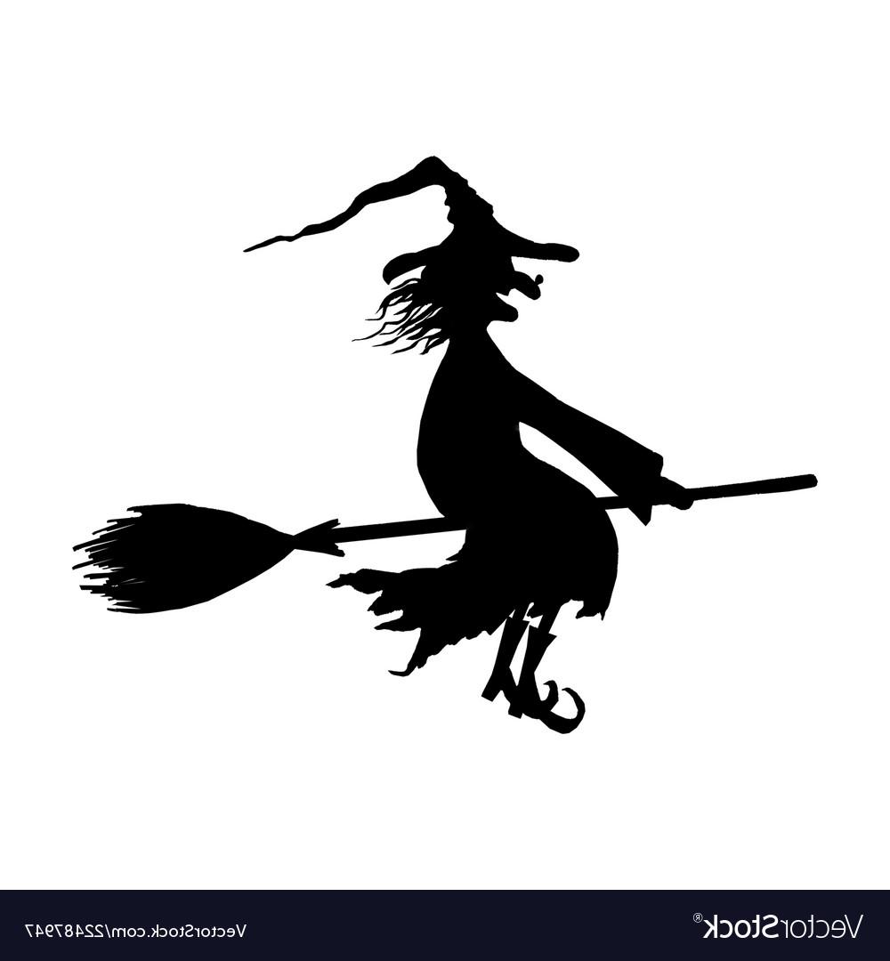 1000x1080 Unique Halloween Witch Vector Drawing Free Vector Art, Images