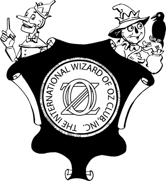 550x600 International Wizard Of Oz Club Free Vector In Encapsulated