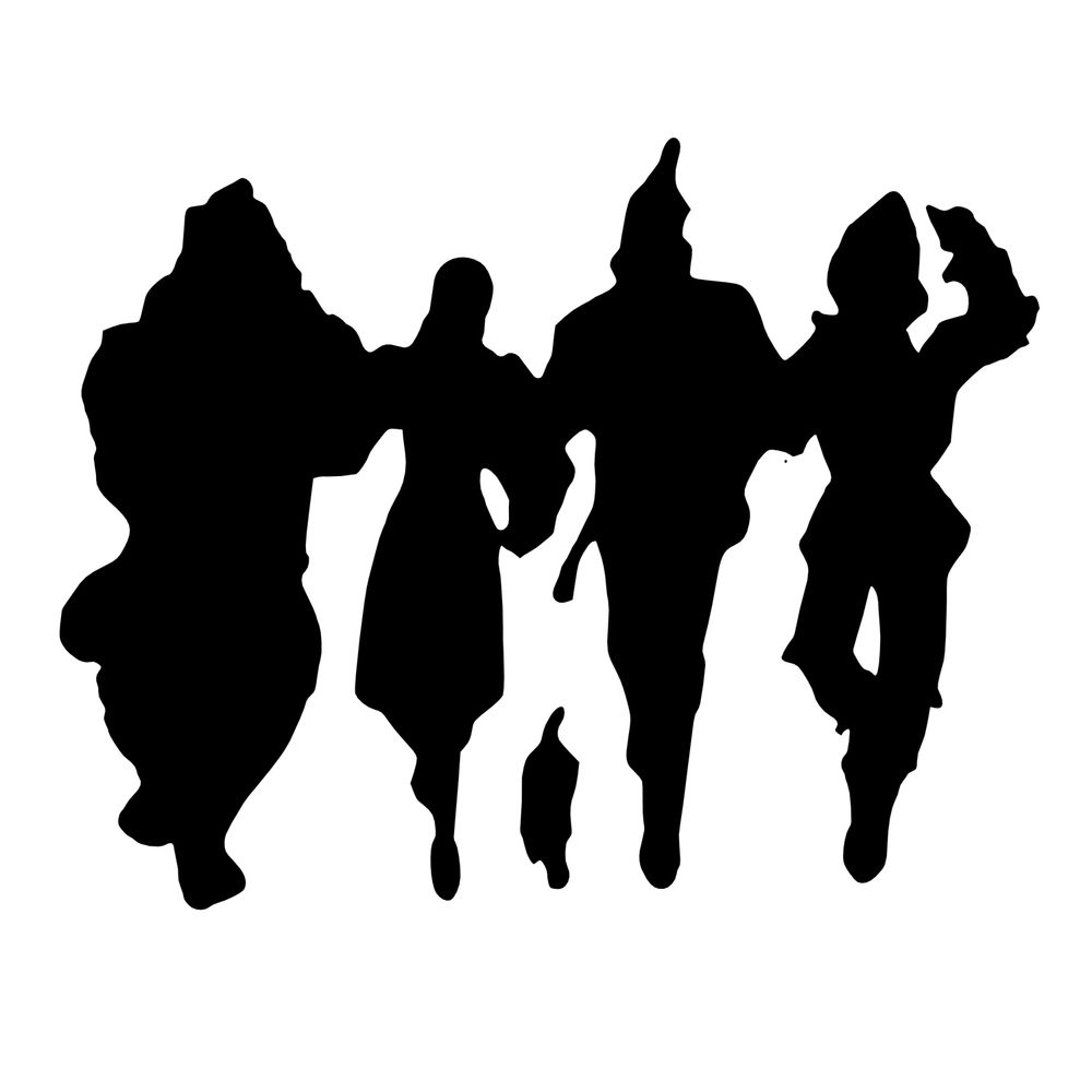 1000x1000 Wizard Of Oz Character Silhouette Wizard Of Oz Character Remodel
