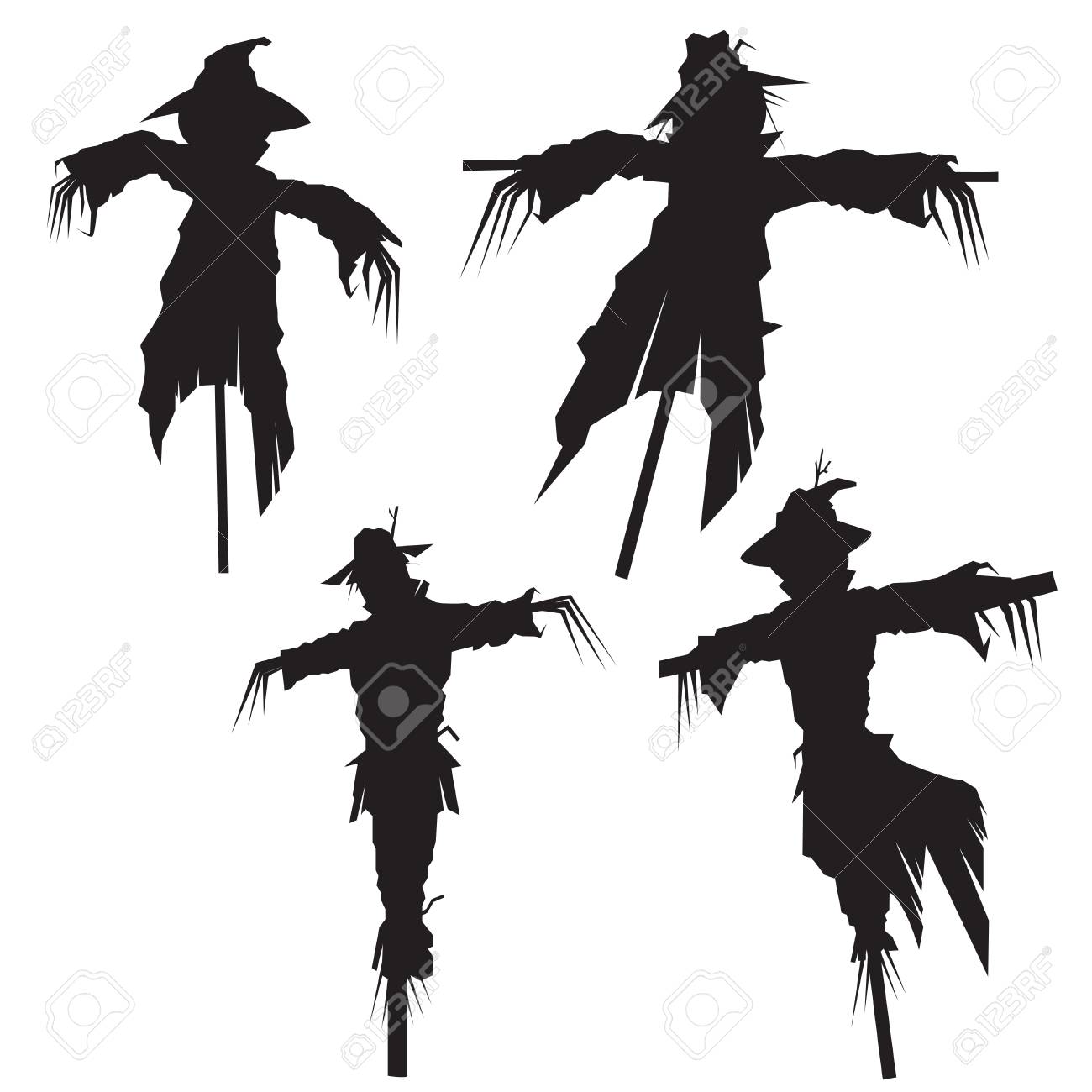 1300x1300 Huge Collection Of 'scarecrow Silhouette' Download More Than