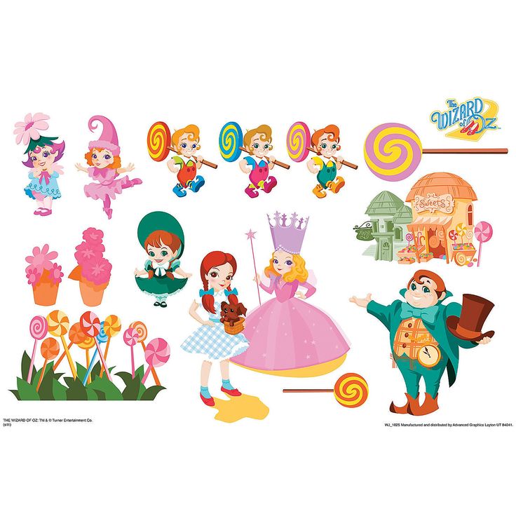 736x736 Wizard Of Oz Characters Clipart
