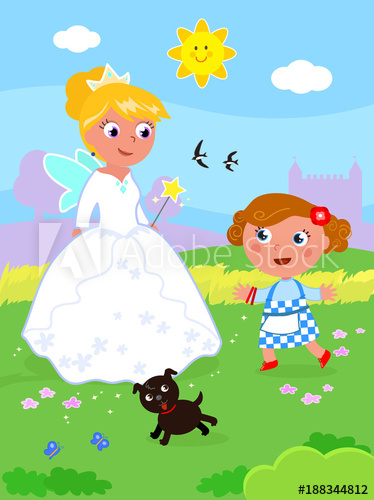 374x500 The Wonderful Wizard Of Oz Dorothy And Glinda