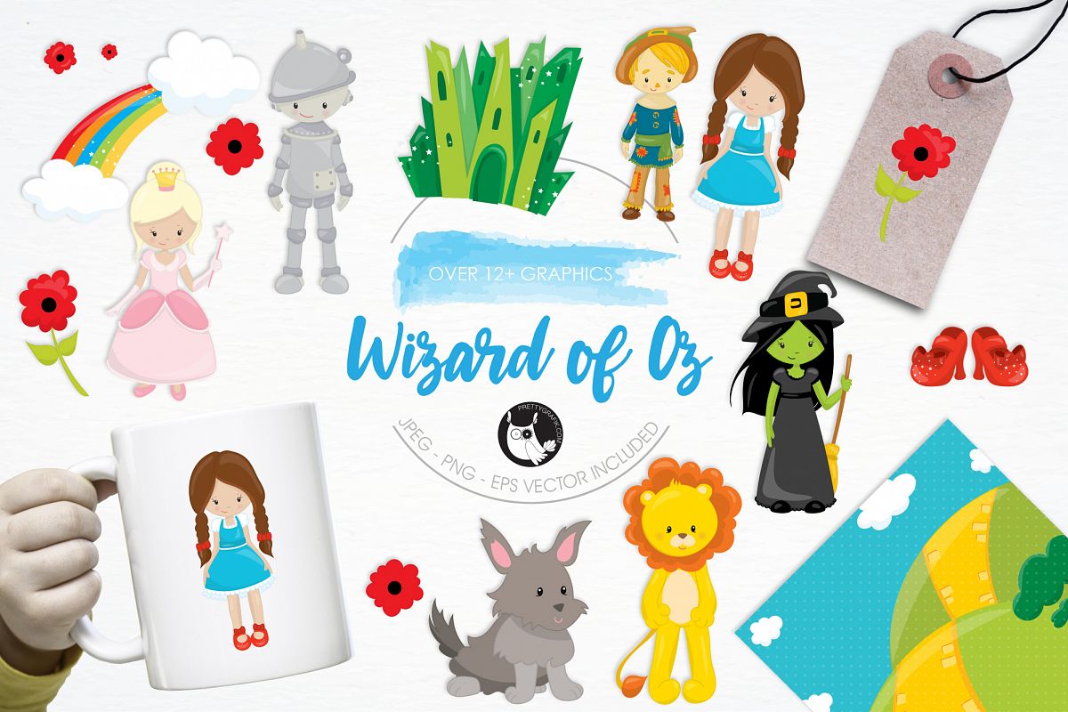 1200x800 Wizard Of Oz Graphics And Illustrations