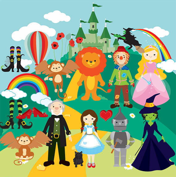 570x571 Wizard Of Oz Witch Clipart Collection