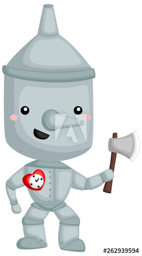 278x500 A Vector Of Tinman From Wizard Of Oz Story