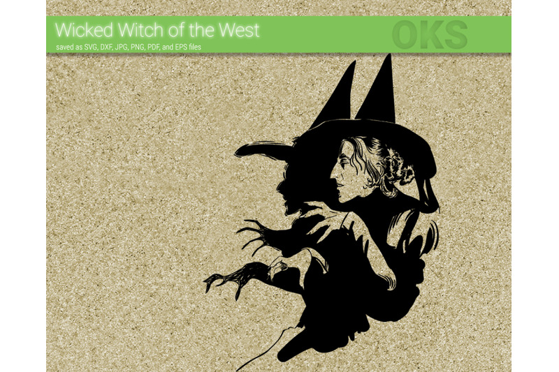 800x533 Wicked Witch Wizard Of Oz Files, Vector, Clipart, Cricut