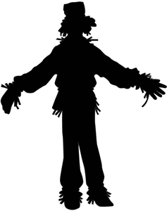 Scarecrow Clipart Vector Silhouette For Free Download And Use 237x300 Scarecrow Clipart Vector Silhouette For Free Download And Use