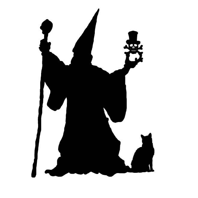 Wizard Silhouette 660x660 Wizard Silhouette