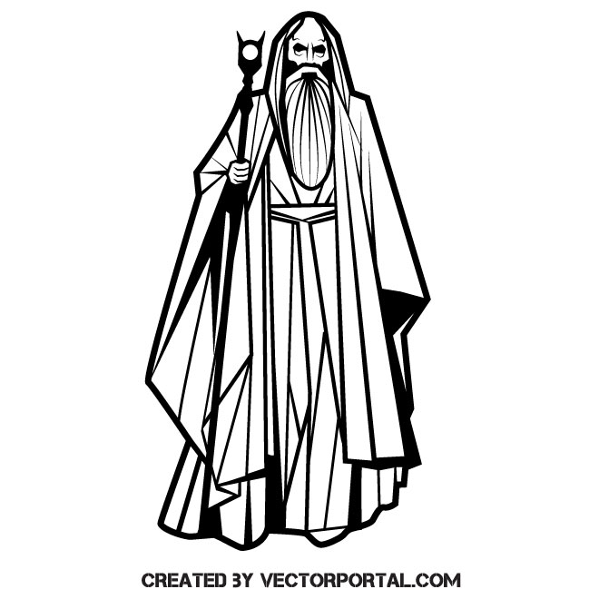 Download Wizard Silhouette Vector at Vectorified.com | Collection ...