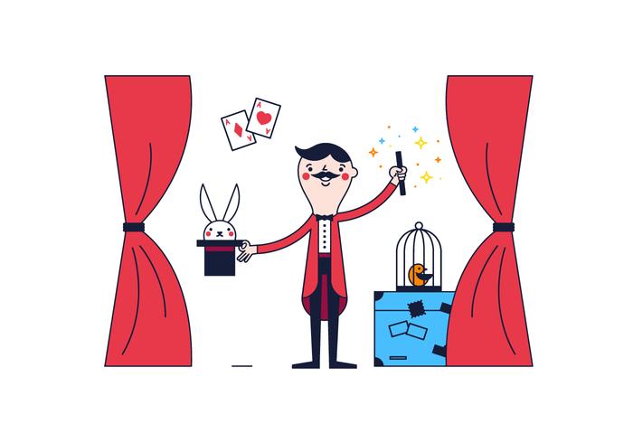 Free Magician Vector 700x490 Free Magician Vector