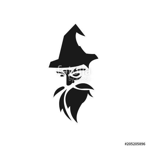 500x500 Old Wise White Wizard Vector Stock Image And Royalty Free Vector
