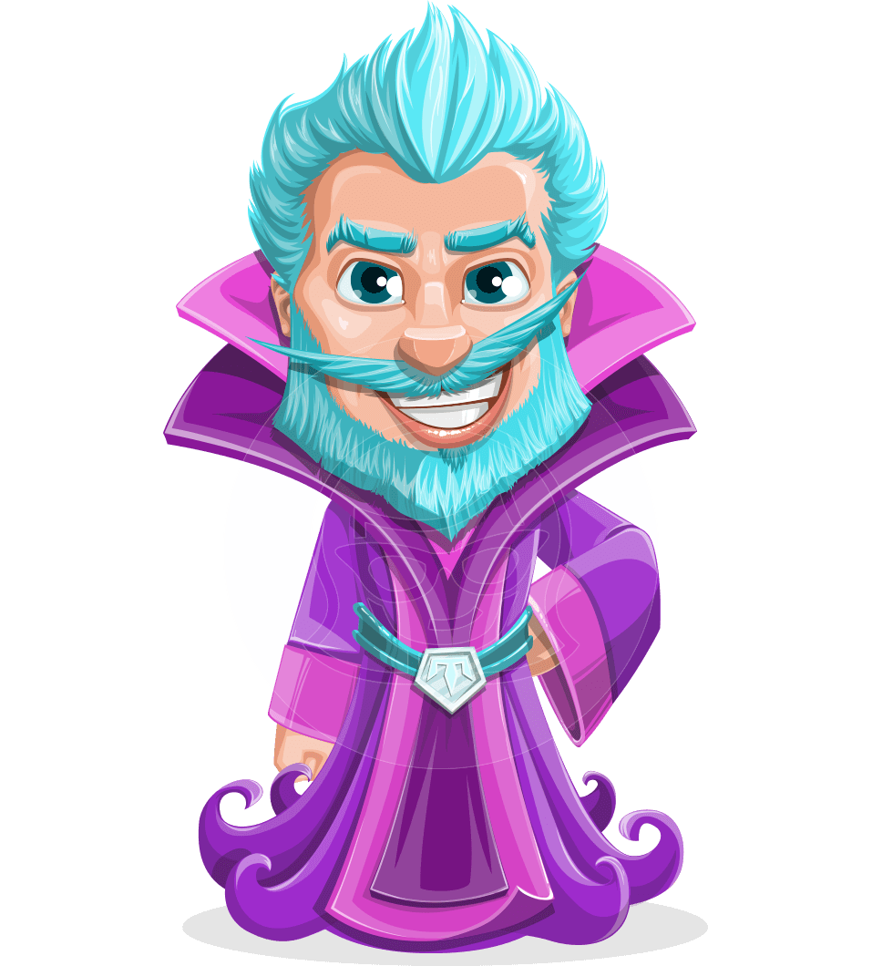 957x1060 Fantasy Wizard Cartoon Vector Character Aka Dougal The Warlock