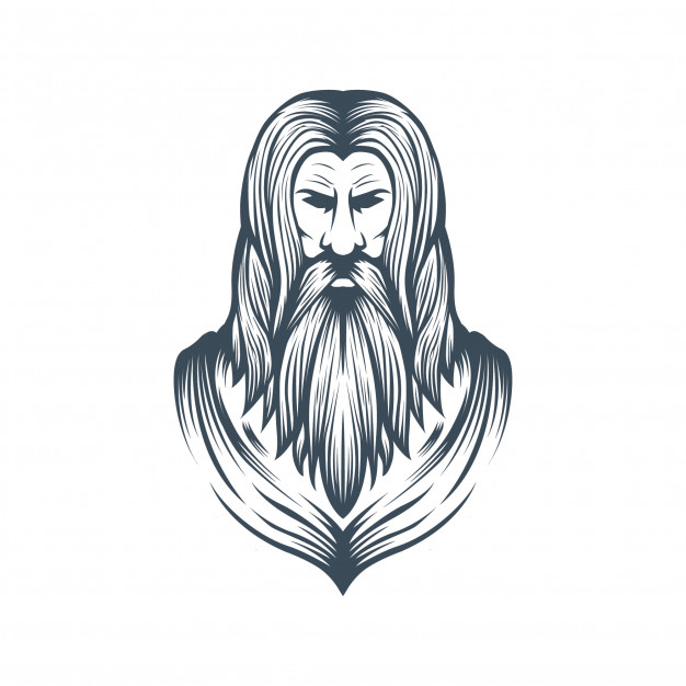 626x626 Illustrated Wizard Vector Premium Download