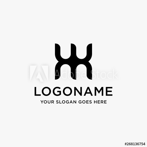 500x500 Wm Logo Icon, Wordmark Logo Vector