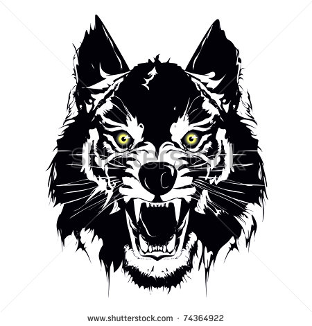Wolf Eyes Vector