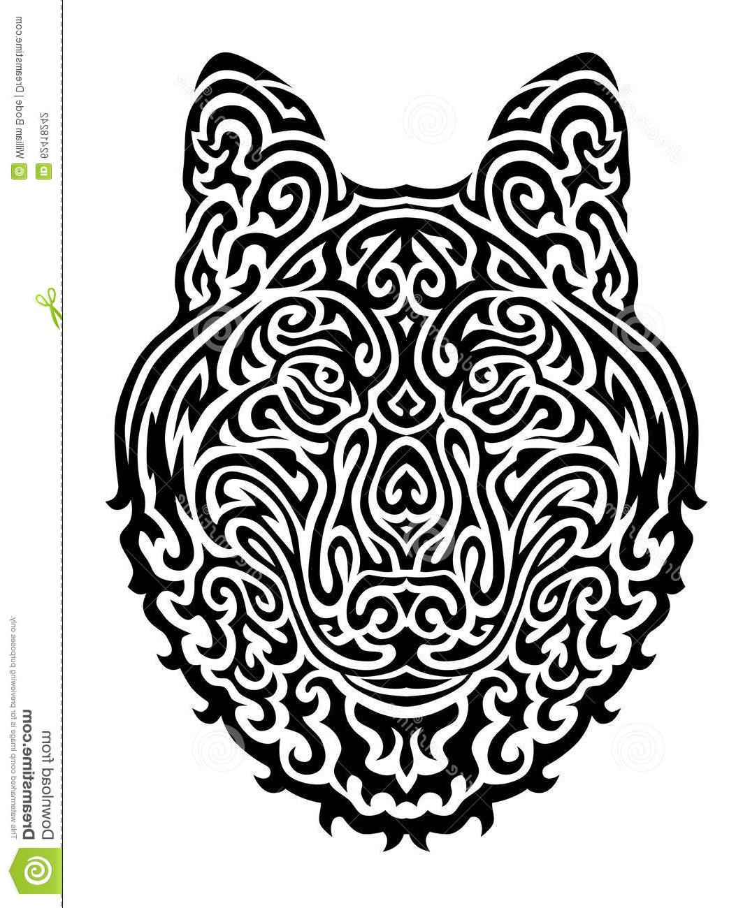 Hd Tribal Wolf Face Vector Drawing Free Vector Art, Images 1063x1300 Hd Tribal Wolf Face Vector Drawing Free Vector Art, Images