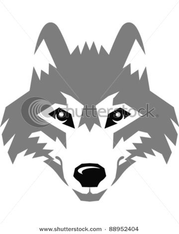 Picture Of A Wolf's Face In A Vector Clip Art Illustration Tats 360x470 Picture Of A Wolf's Face In A Vector Clip Art Illustration Tats