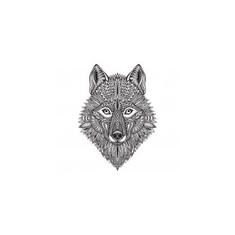 Wolf Face Vector Art Free Vector 458x458 Wolf Face Vector Art Free Vector