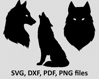 Wolf Face Vector Etsy 340x270 Wolf Face Vector Etsy