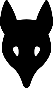 Wolf Head Silhouette Clip Art 180x295 Wolf Head Silhouette Clip Art