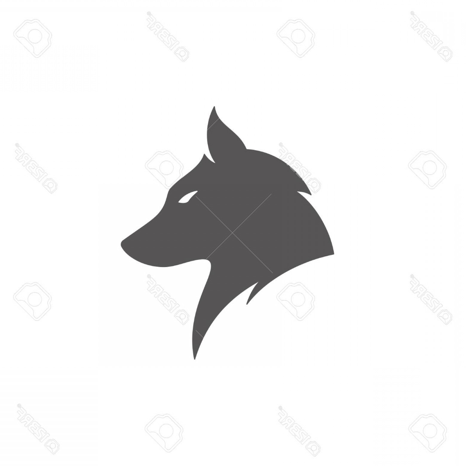 Wolf Head Vector Illustration Lamaison 1560x1560 Wolf Head Vector Illustration Lamaison