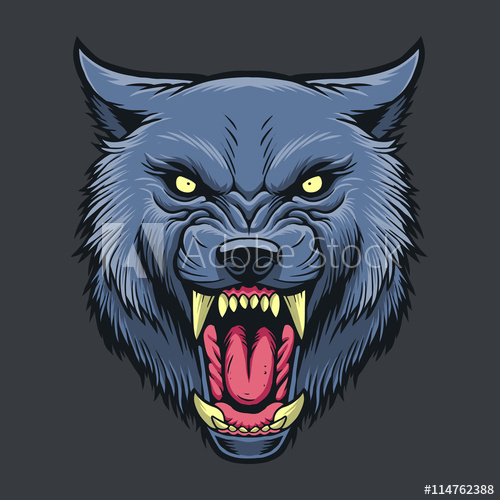 Wolf Head Vector Stock 500x500 Wolf Head Vector Stock