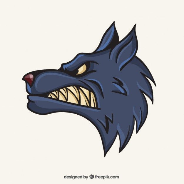 626x626 Wolf Mascot Free Vector Free Vectors Cartoon Wolf, Wolf Images