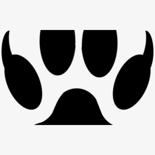 310x310 Wolf Paw Print Clip Art At Clkercom Vector Clip Art