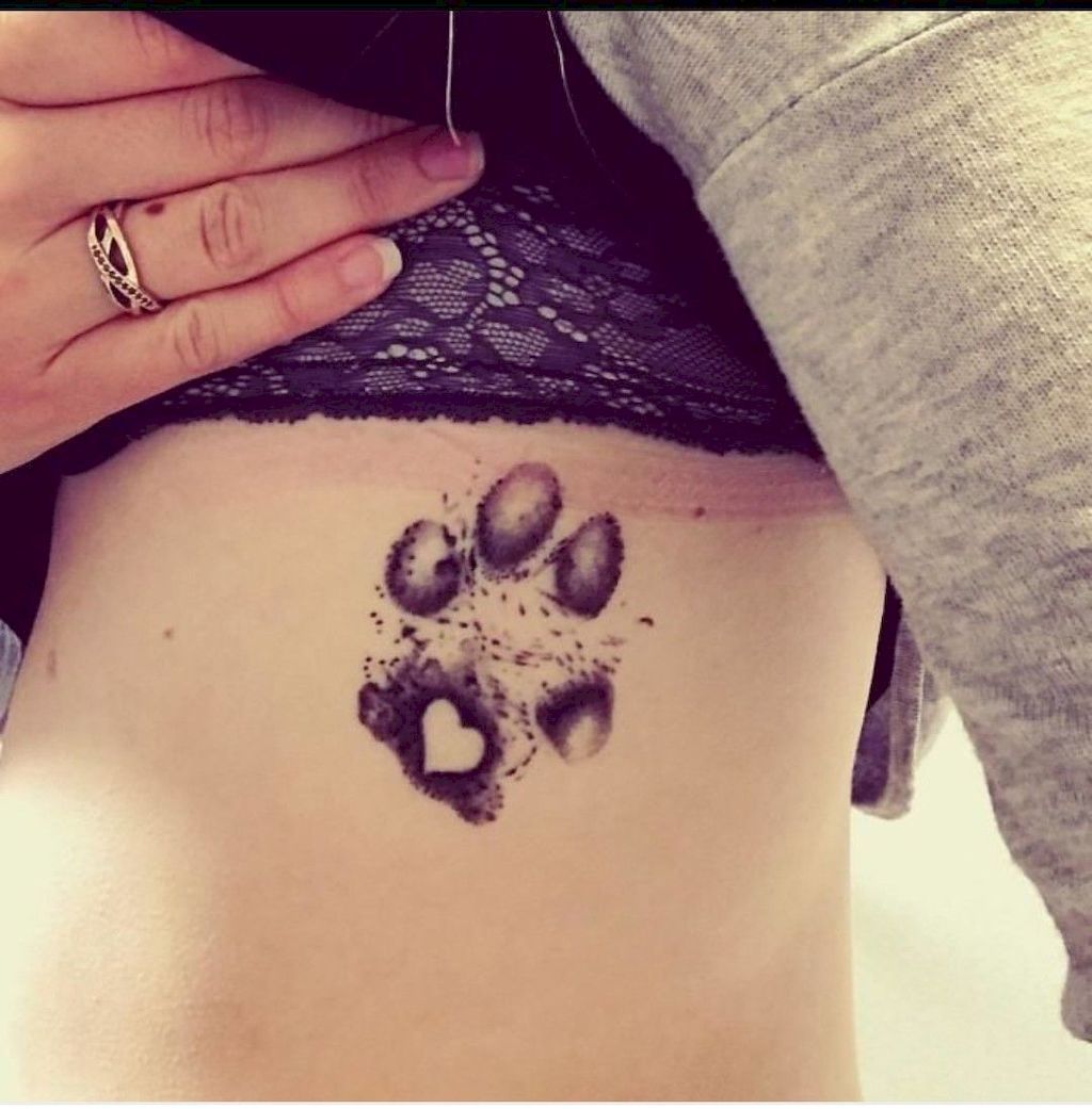 1024x1041 Creative Tattoos Paw Print Tattoo Ideas Most Beautiful Tattoos