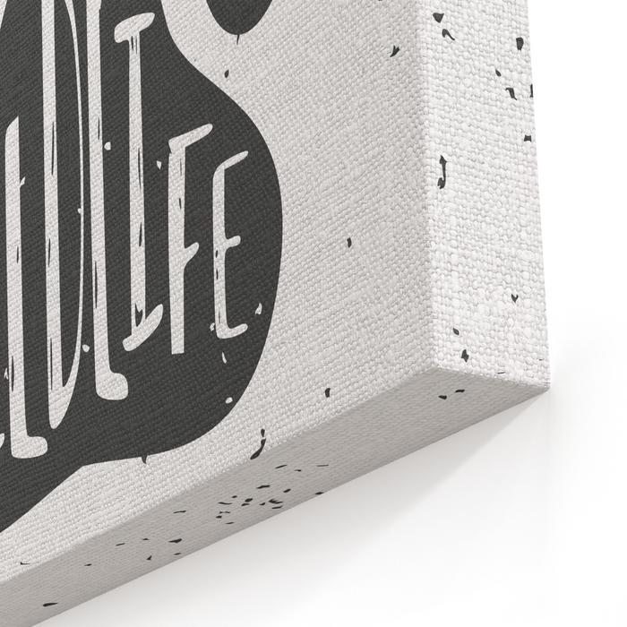 Vector Hand Drawn Typographic Poster With A Wolf Paw Wildlife 700x700 Vector Hand Drawn Typographic Poster With A Wolf Paw Wildlife