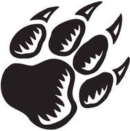Wolf Paw Print Clipart Images 188x190 Wolf Paw Print Clipart Images