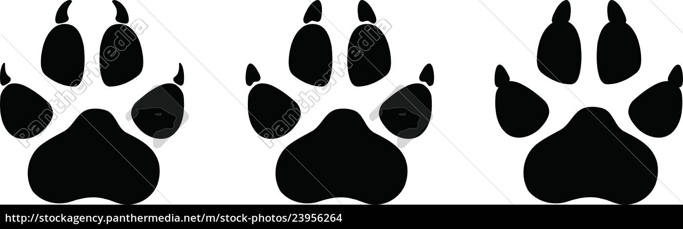 Wolf Paw, Dogs Paw, Sticker Label, Logo 1400x470 Wolf Paw, Dogs Paw, Sticker Label, Logo