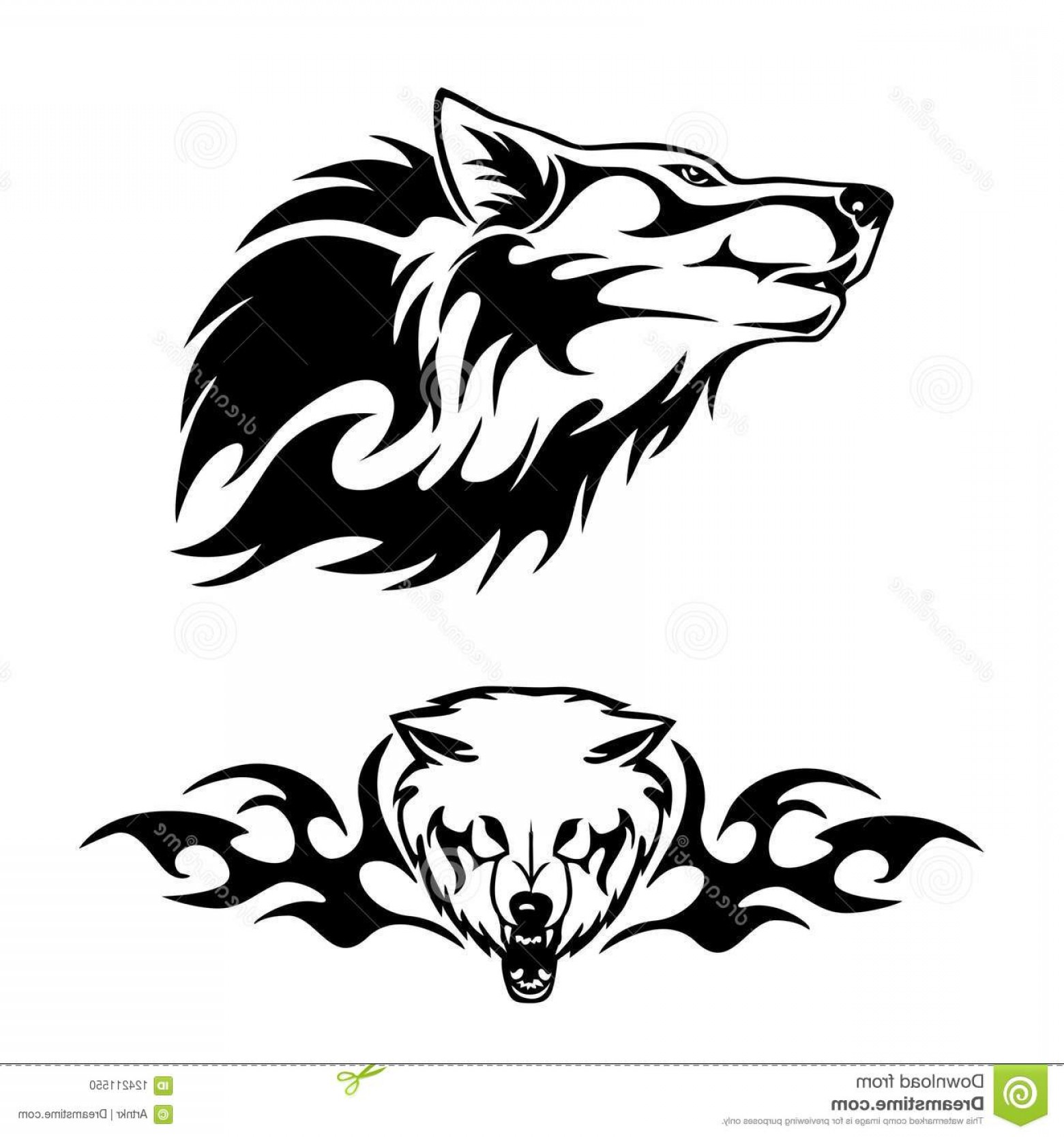 Wolf Head Tattoo Vector Illustration Wild Logo Image Soidergi 1560x1668 Wolf Head Tattoo Vector Illustration Wild Logo Image Soidergi