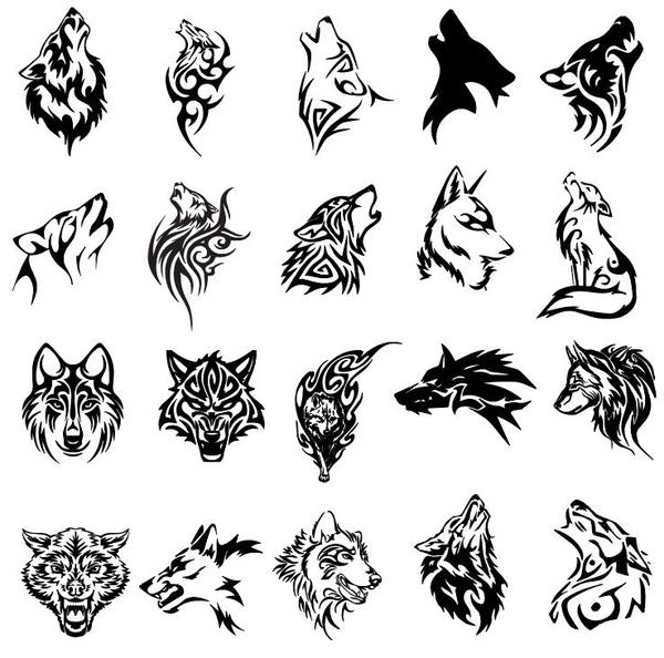 600x594 Wolf Vector Free Download