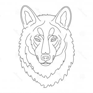 Photostock Vector Wolf Face Front View Designed Using Melting 300x300 Photostock Vector Wolf Face Front View Designed Using Melting