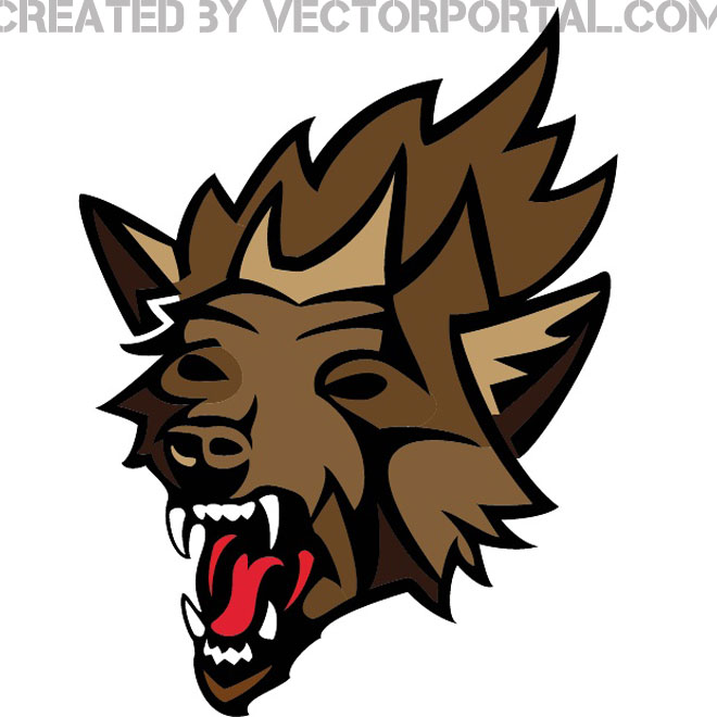 Angry Wolf Vector Art 660x660 Angry Wolf Vector Art