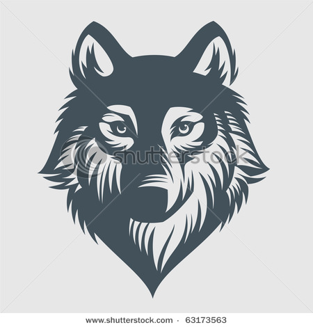 Wolf Head Vector Images 450x470 Wolf Head Vector Images