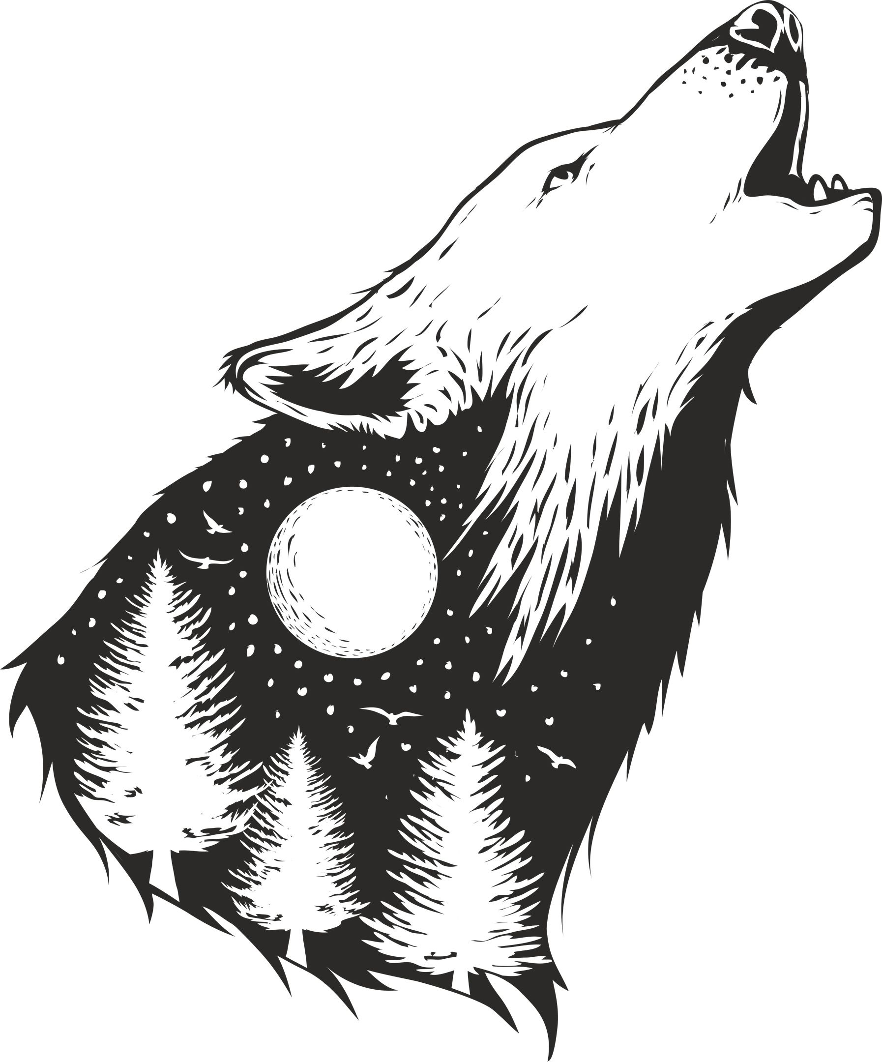 Wild Wolf Print Free Vector Free Vectors Wild Wolf, Vector 1794x2160 Wild Wolf Print Free Vector Free Vectors Wild Wolf, Vector
