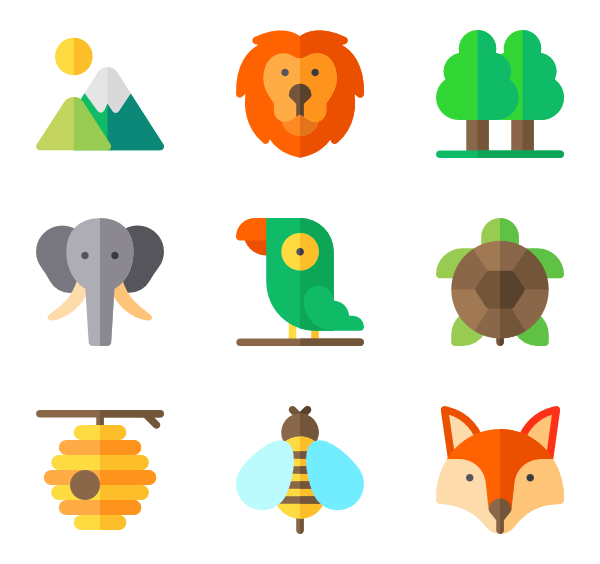 Wolf Icons 600x564 Wolf Icons