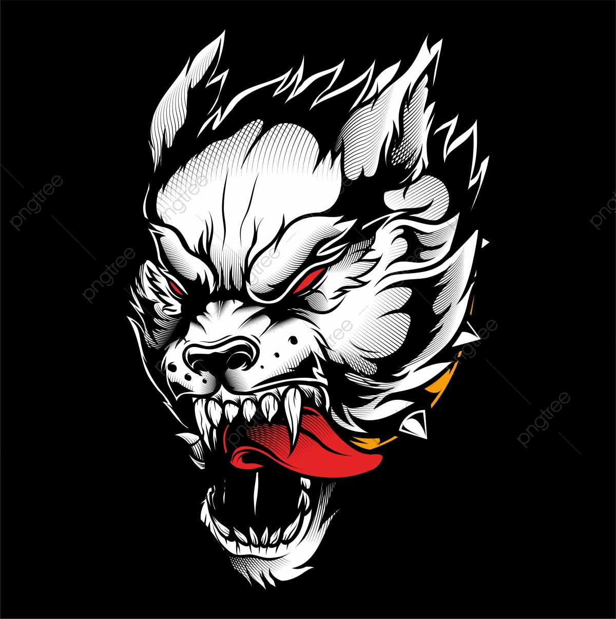 1200x1206 Wolf Vector Hand Drawing, Wolves, Animals, Illustrations Png