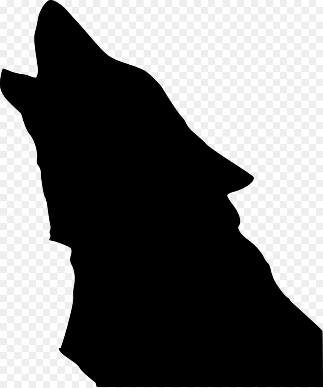 1080x1296 Png Gray Wolf Drawing Silhouette Clip Art Wolf Vector Soidergi