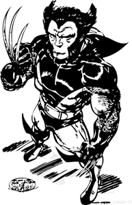 Wolverine Logo Vector 193x300 Wolverine Logo Vector