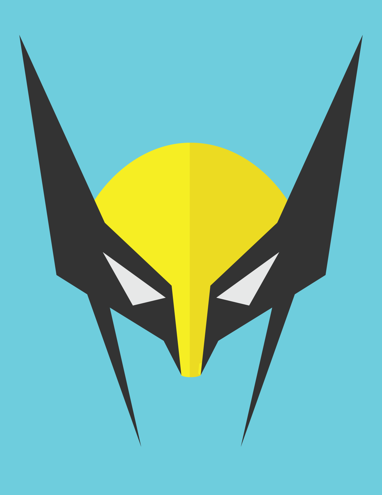 Yo Vectors Day Wolverine's Mask 1275x1650 Yo Vectors Day Wolverine's Mask