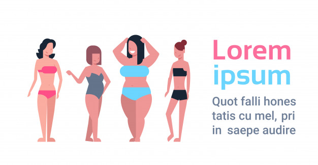 Plus Size Female Different Body Shape Vector Premium Download 626x324 Plus Size Female Different Body Shape Vector Premium Download