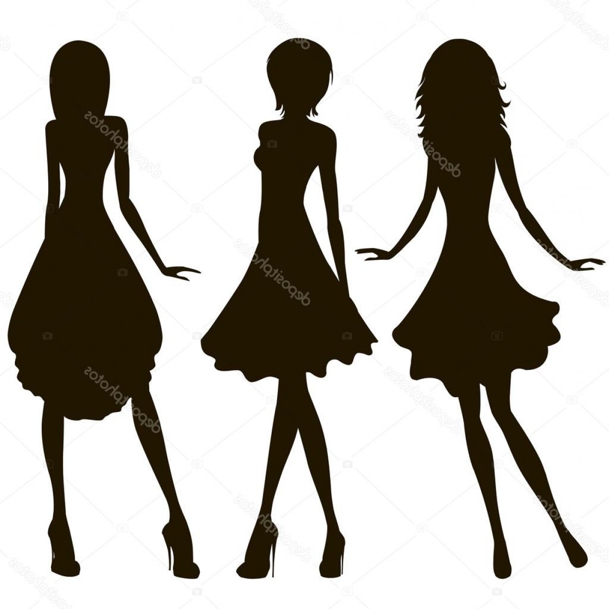 Stock Illustration Woman Body Figure Silhouettes Vector Catchsplace 1228x1228 Stock Illustration Woman Body Figure Silhouettes Vector Catchsplace